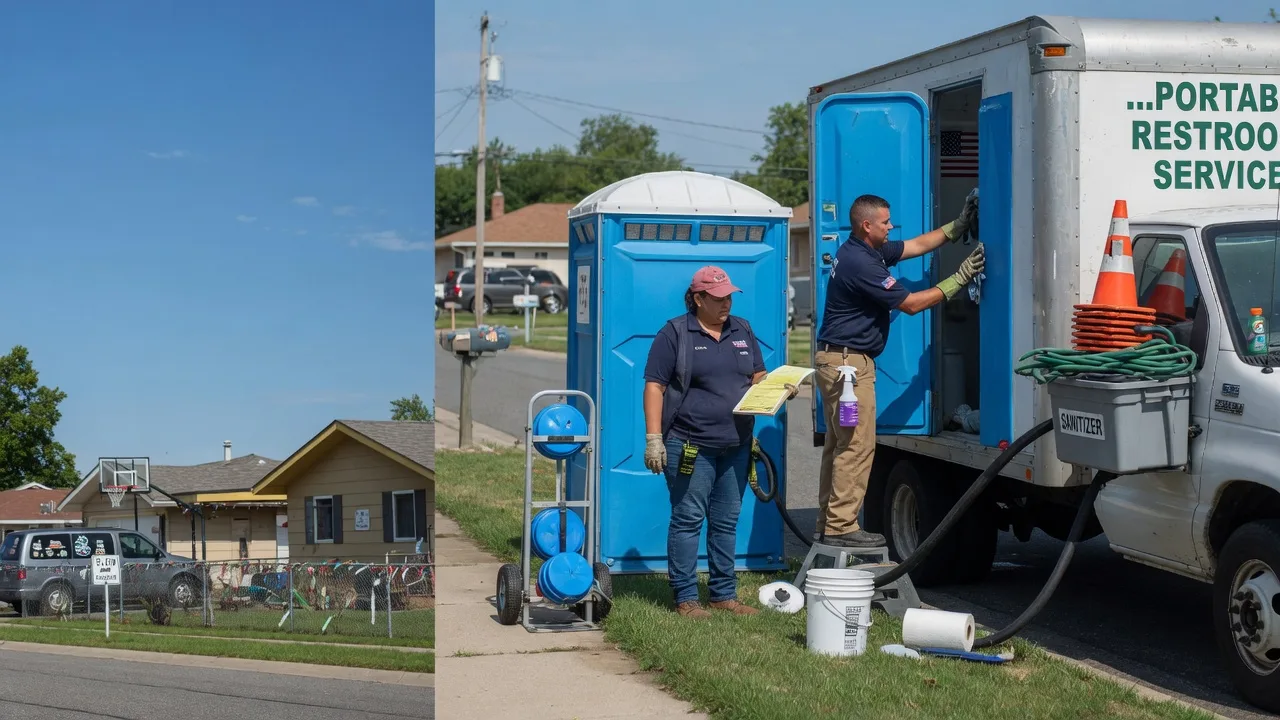 Portable Toilet Rental in Wickliffe, OH near me